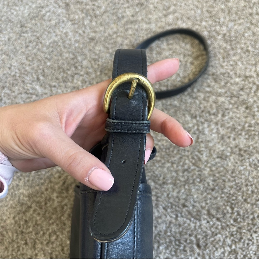 Vintage Coach Legacy‎ Leather Flap Bag - Picture 4 of 10